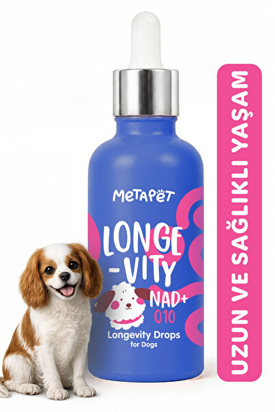 Metapet Köpekler için Longevity-Sağlıklı Uzun Yaşam Damlası, Genel Sağlık Des...