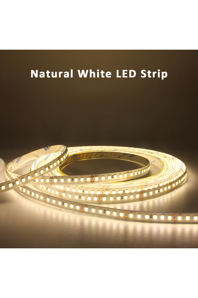 Choice 240 مصباح LED 24 فولت 5 متر شريط إضاءة LED أبيض طبيعي 12 فولت 24 فولت ...