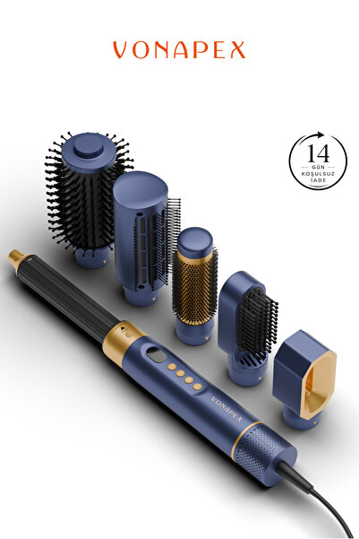 vonapex Volure Mavi 6 in 1 Multi Styler, Hair Styler, Hair Curler, Air Blow H...