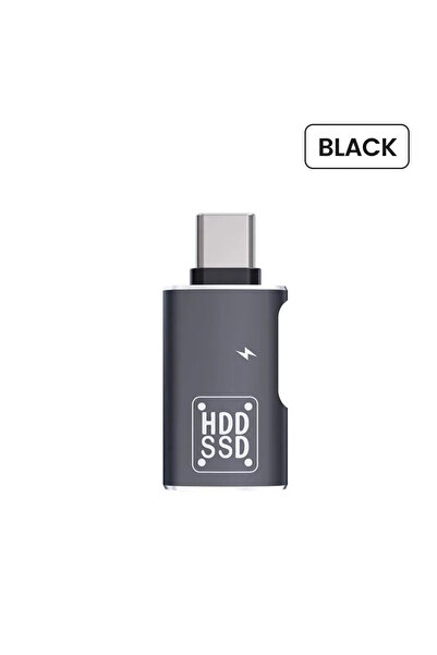 Choice Black 2-in-1 Type C Male to USB2.0 Female OTG Adapter for Macbook - Da...