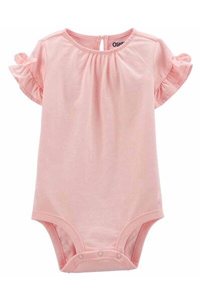 Oshkosh B’Gosh Kız Bebek Kısa Kollu Body Pembe