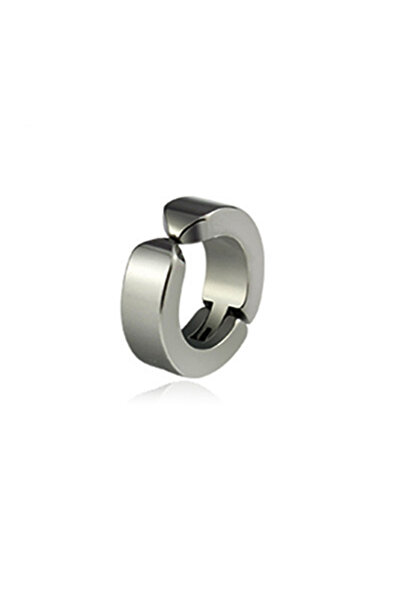 Choice1 Silver Punk Non Piercing Clip for Man Woman Titanium Steel Magnetic T...