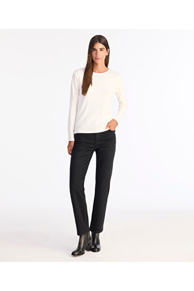 Yargıcı Regular Square Neck Long Sleeve Sweater
