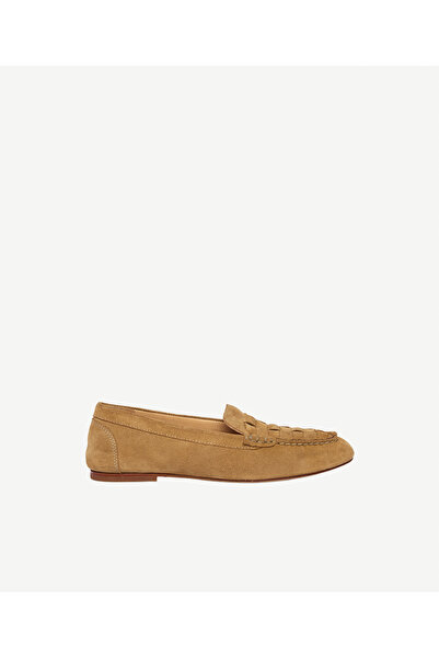 Yargıcı Leather Loafer with Knitted Detail