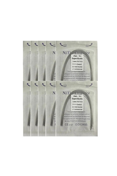 Choice15 16x22Lower-NT-10Pack 10pack Dental Arch Wires Orthodontic Super Elas...