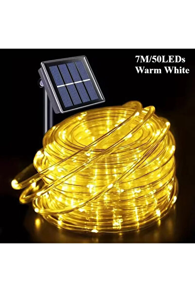 Choice 7M Warm White LED Solar String Lights Garden Waterproof Tube Rope Lamp...