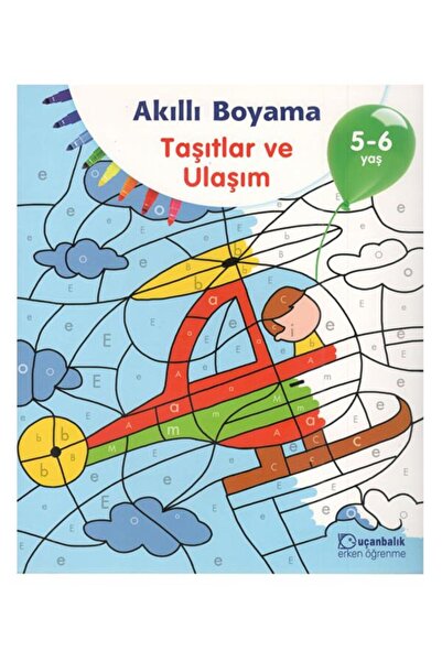 Uçanbalık Yayıncılık منشورات ذكية عن الرسم والمركبات والنقل للأطفال من 5-6 سنوات