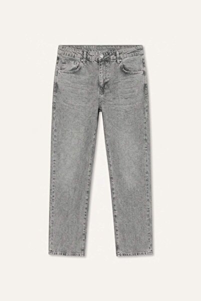 DeFacto Straight Fit Normal Waist Straight Leg Jean Trousers H8249Ax26Sm