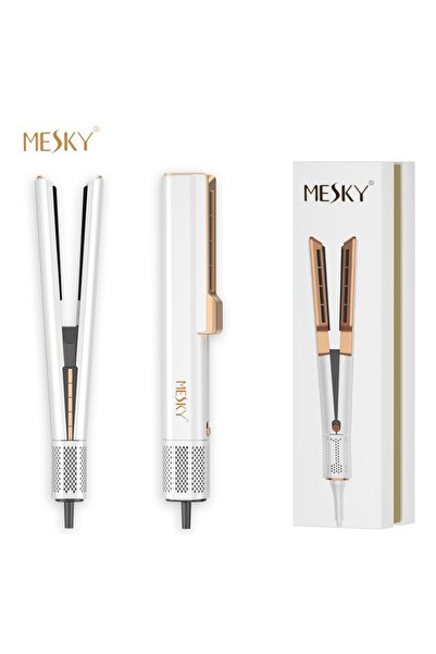 MESKY AirStyler – Revolutionary hair straightener with hot air and plates, 14...