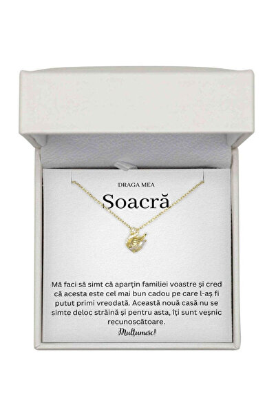 The Jewel Heart Pentru Lebăda de Ziua Ei soacra mea, Lebădă elegantă, Argint ...
