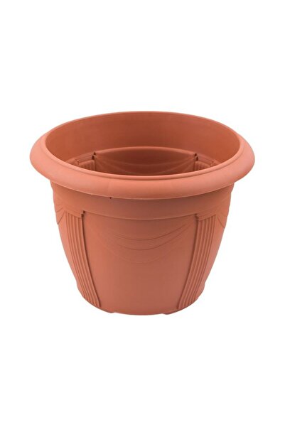 BAMI NETWORK Ghiveci flori plastic teracota 35x26cm 13.5l