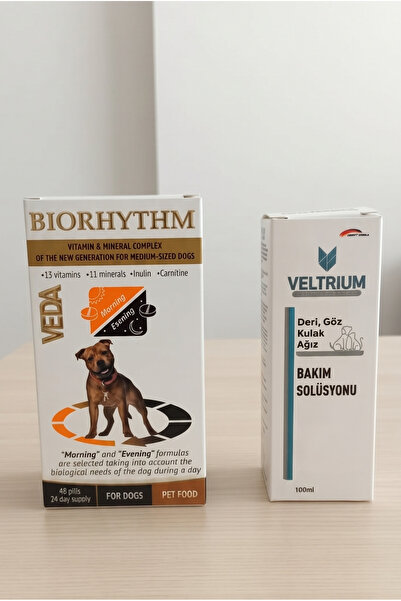 Veda Bıorhythm For Dogs, Köpeklerin Günlük Tüm Vitamin- Mineral & VELTRIUM Ba...