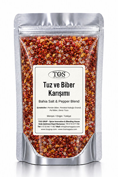 TOS The Organic Spices Bahia Portekiz Tuz ve Biber Karışımı 100 gr Bahia Port...