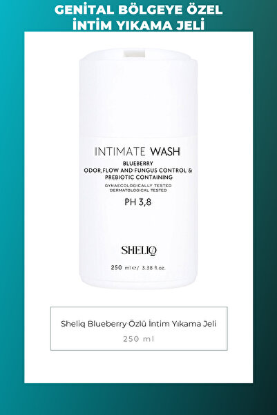 Sheliq cosmetique Dış Genital Bölge Ph Dengeli 250 ml Blueberry Intim Yıkama ...