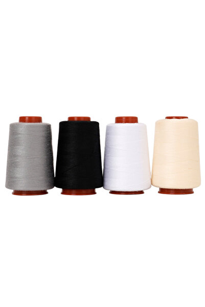 Choice Set 1 4 Pcs 800-Yard Small Pagoda 402 High-Speed Sewing Machine Thread...
