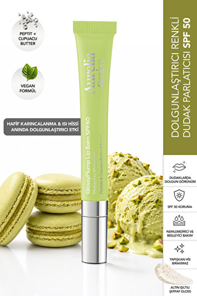 Aurelia Genève Glossy Plump Lip Balm SPF50- Dudakları Güneşten Koruyan & Anın...