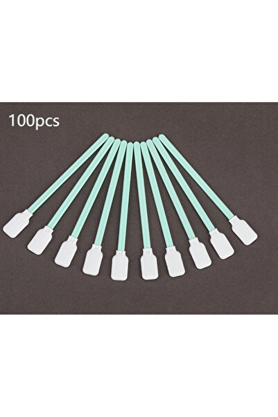 Choice1 100pcs precision cleaning swabs with non-fluffy fiber tips, plastic h...