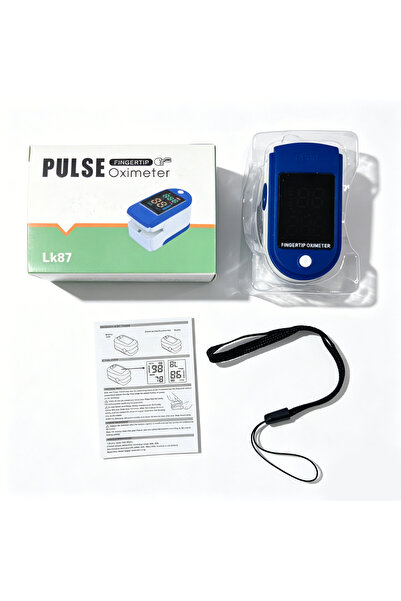 Choice 1pcs Blue Portable Finger Oximeter Digital Finger Pulse Oximeter LED B...