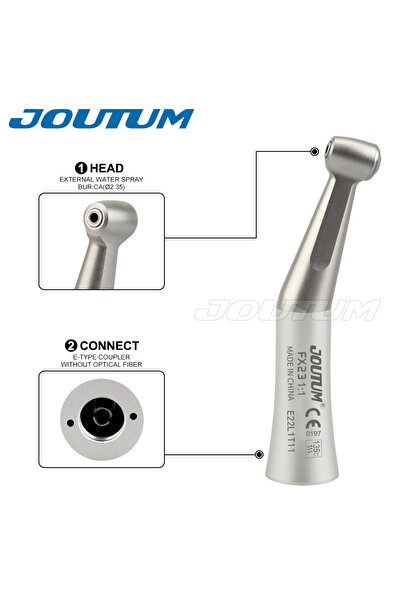 choice2 مقبض يدوي منخفض السرعة Contra Angle Dental FX لأدوات تلميع الأسنان مق...