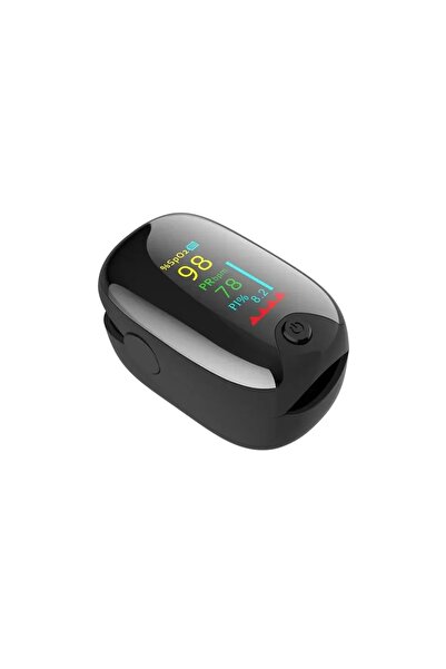 Choice1 Black Oxygen Saturation Meter Pulse Meter Finger Clip Pulse Oximeter ...