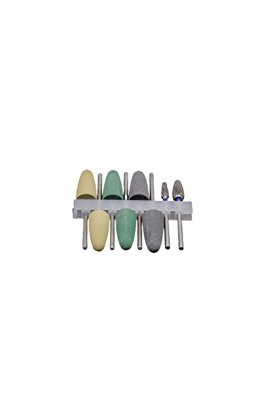 Choice 1 set 8Pcs/Set Dental Acrylic Polishing Burs Kit 2.35mm Tungsten Steel...