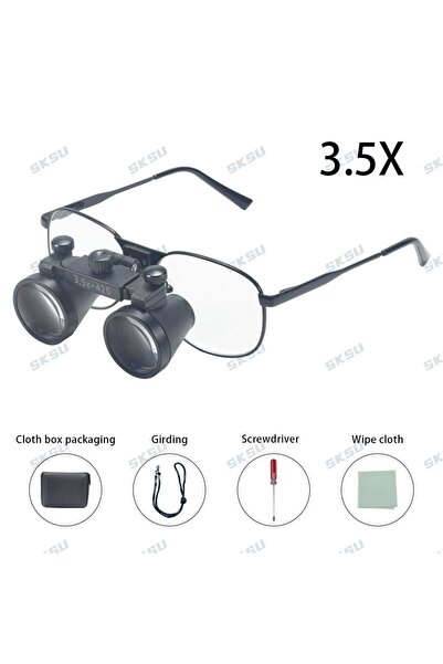 Choice 3.5X Dental Loupe Dental Lab Medical Loupe Dental Magnifier Dentists 2...