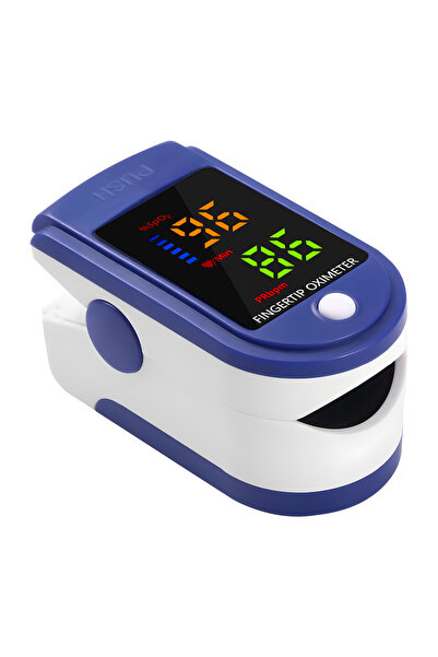 Choice Blue Oximeter Portable Fingertip Pulse Blood Oxygen Saturation Monitor...