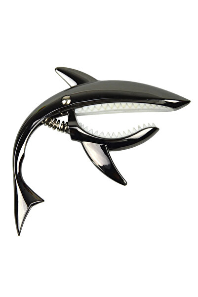 Choice1 Black capo High Quality Zinc Alloy Metal Shark Guitar Capo Acoustic E...