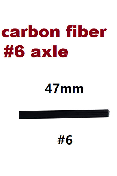Choice5 no gift box NO.6 axle 10pcs Metal Alloy Universal Joints 61903 Carbon...