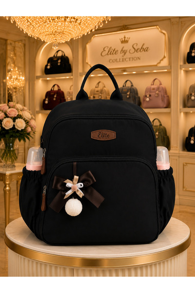 ELITE by Seba Melody Black Mother Baby Care Bag