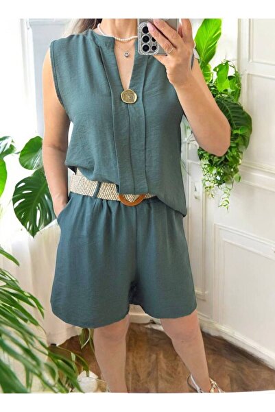 Azara Mikaela viscose suit - Grey