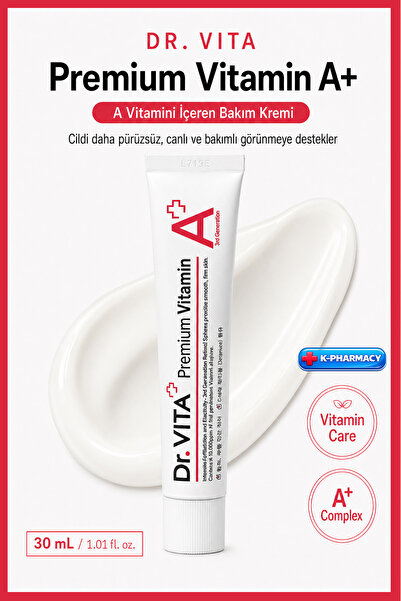 [DAYCELL] Dr.VITA⁺ Dr.Vita Premium Vita a Retinol Cream - Anti-Wrinkle and An...