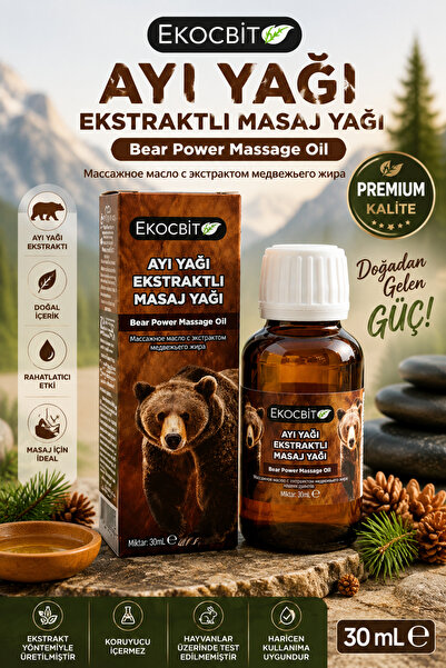 Ekocbit Ayı Yağı 30 ML