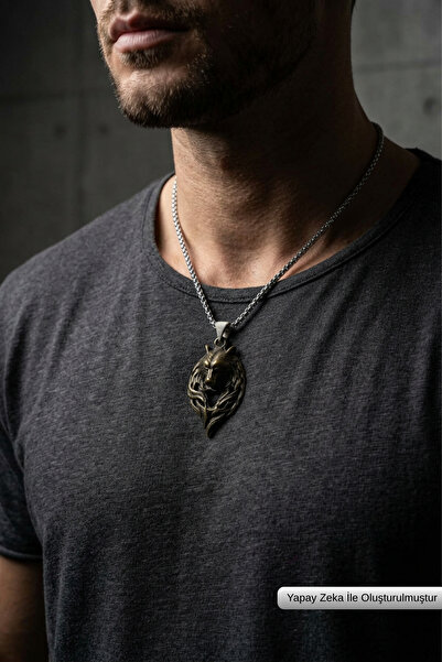 Begondio Handcrafted Stainless Steel Chain Men's Necklace