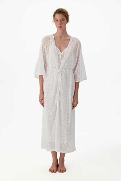 Penti Off-White Bridal Delicate Lace Nightgown