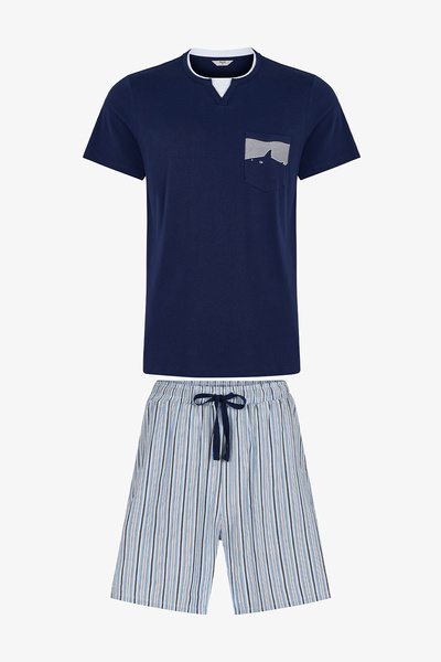 Penti Erkek Renkli Sailor Stripe Pijama Takımı