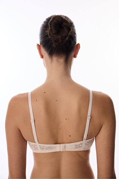 Penti Bej Bloom Lace Dantel Balenli Sütyen