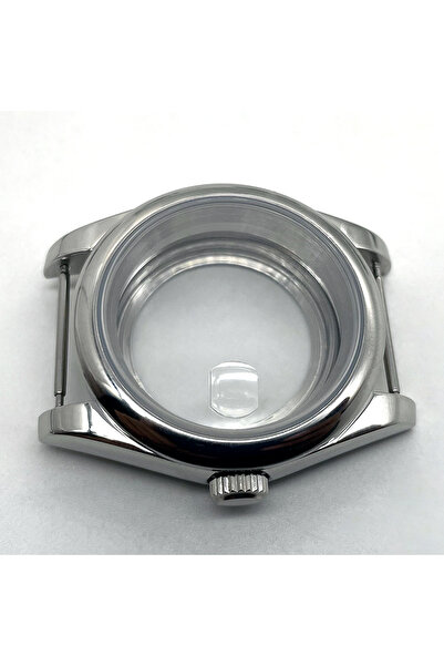 Choice6 36mm NH35 NH36 Glass back cyclop Neiton 36mm/39mm Silver Watch Case W...