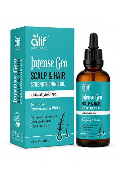 ALIF NATURALS Rosemary Treatment Oil for Hair Fall & Thinning – Supports Hair...