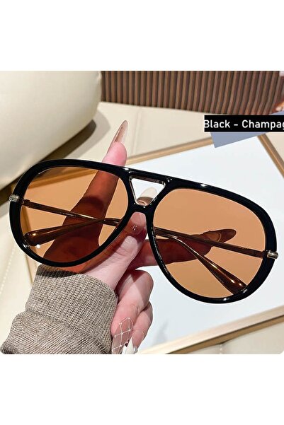 Choice3 Black Brown QVQV Oversized Trendy Leopard Green Sunglasses Women Summ...