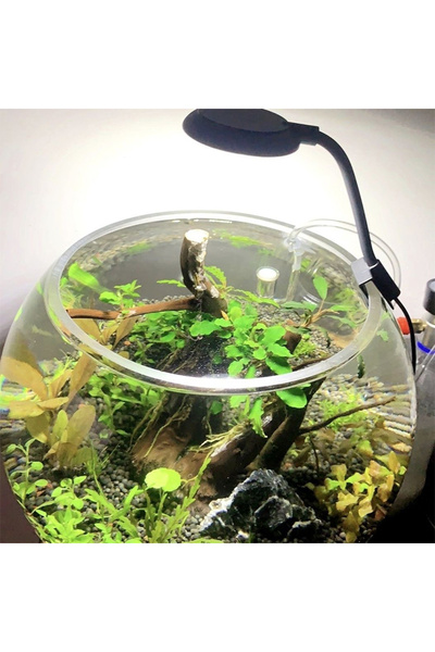 Choice black Fish tank USB small clip light mini LED lighting high brightness...