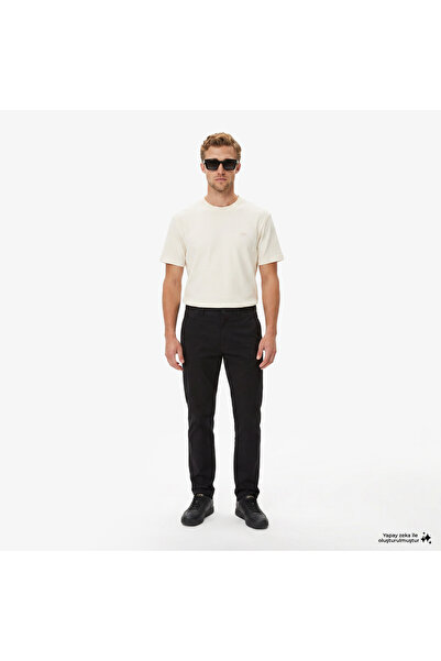 Lacoste Erkek Slim Fit Siyah Chino Pantolon