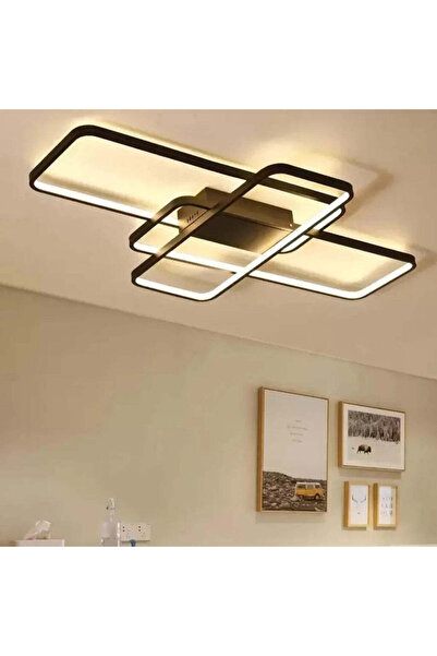 OEM Lustra LED cu telecomanda AXIS 96W, 3 Elemente, lumina Rece/Calda/Neutra,...