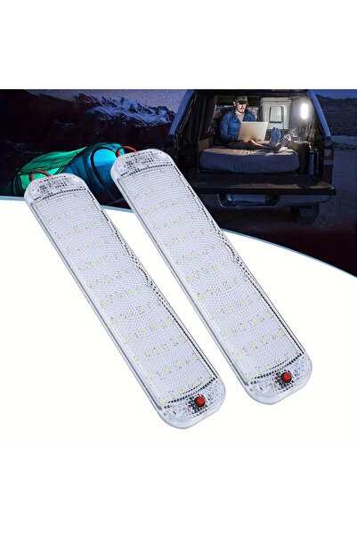 Choice JX3370-2 2PCS Car Interior Light 12V 24V RVs Reading Light Strip High ...