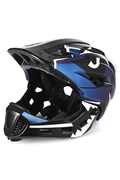 Choice Discoloration Kids Detachable Full Face Bike Helmet Children's Sports ...