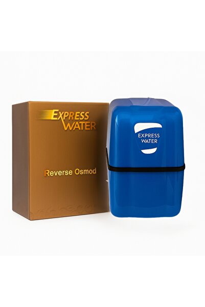 Express Water 5 Aşamalı Tezgah Altı Su Arıtma Cihazı Pompalı 60 PSI Basınç Dü...