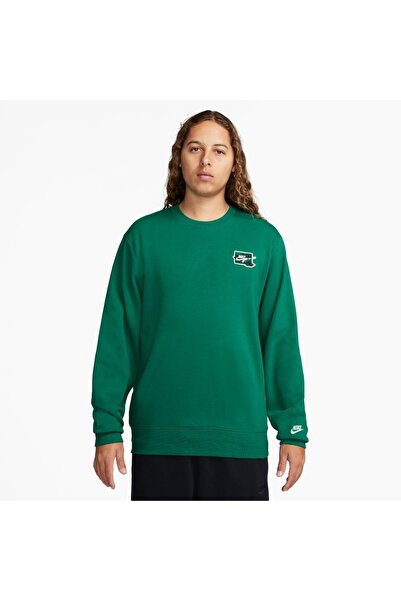 Nike M NK CLUB FT CREW BOLT FZ0764-365 Πράσινο