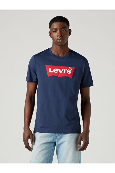 Levi's Men's Logo Navy Blue T-Shirt 17783-0313