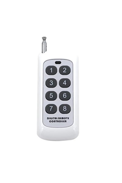 Kebidumei 8 Buttons 433Mhz Wireless RF Remote Control 1527 Learning Code Wire...