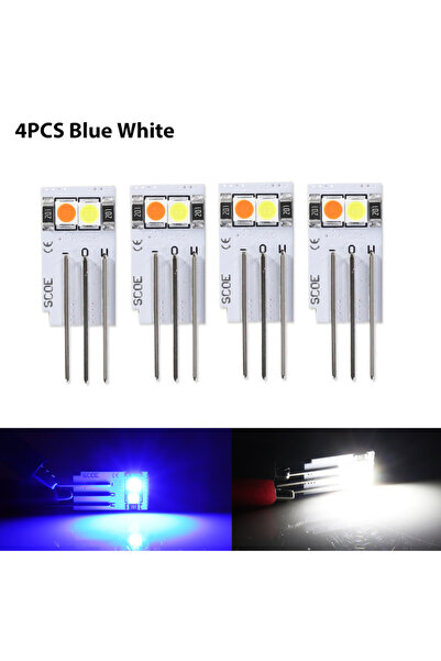 Choice1 4PC Blue White Upgraded Door Panel Ambient Lighting For BMW F30 F31 F...